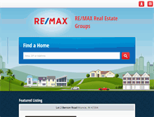 Tablet Screenshot of munciehomes.com